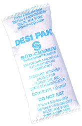 Desco 13850 Dessicant Use Guide