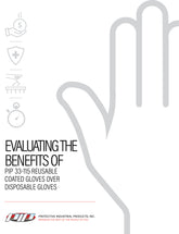PIP 33-115 Reusable Coated Gloves Benefits over Disposable Gloves