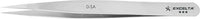 Excelta 0-SA Neverust Tweezers With Straight Tips, 3 Star, 4-3/4"