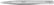 Excelta 000-SA-PI Straight Strong Two Star 4.5" Stainless/Anti-Magnetic Tweezer With Radius Edges