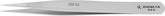 Excelta 000-SA Tweezer Straight Strong Three Star Stainless/Anti-Magnetic