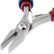 Tronex P545 Flat Nose Pliers with Short, Smooth Jaw & Wide Tips, 5.00" OAL