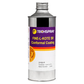 Techspray 2102-P Fine-L-Kote SR Silicone Clear Conformal Coating, 1 Pint Bottle