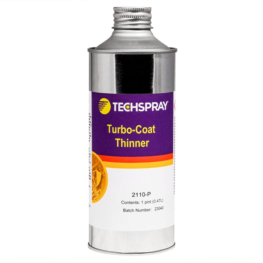 Techspray 2110-P Turbo-Coat Conformal Coating Thinner, 1 Pint
