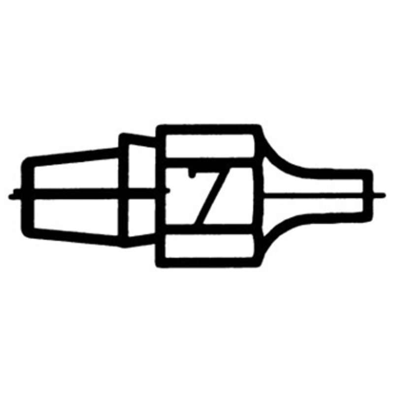 Weller 0051314799 DX117 Threadless Eccentric Tiplet for DXV80 & DSV80 Desoldering Irons