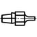 Weller 0051315299 DX120 Threadless Eccentric Tiplet for DXV80 & DSV80 Desoldering Irons
