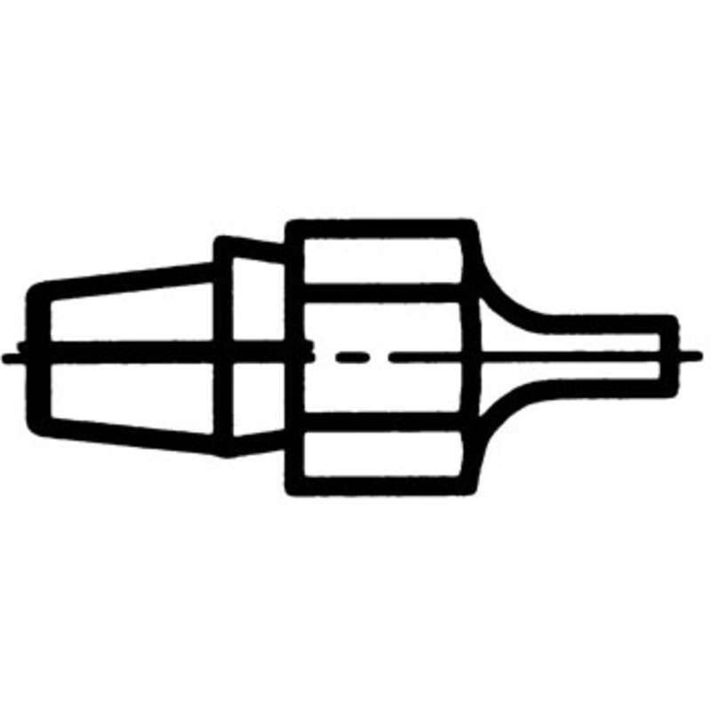Weller 0051315299 DX120 Threadless Eccentric Tiplet for DXV80 & DSV80 Desoldering Irons