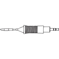 Weller T0054460699 RT Series Round Beveled Tip Solder Cartridge for WMRP Iron, .047