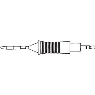 Weller T0054460699 RT Series Round Beveled Tip Solder Cartridge for WMRP Iron, .047