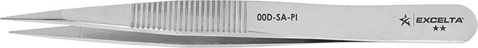 Excelta 00D-SA-PI Stainless Steel Anti-magnetic Tweezers, 2 Star, 4-3/4"