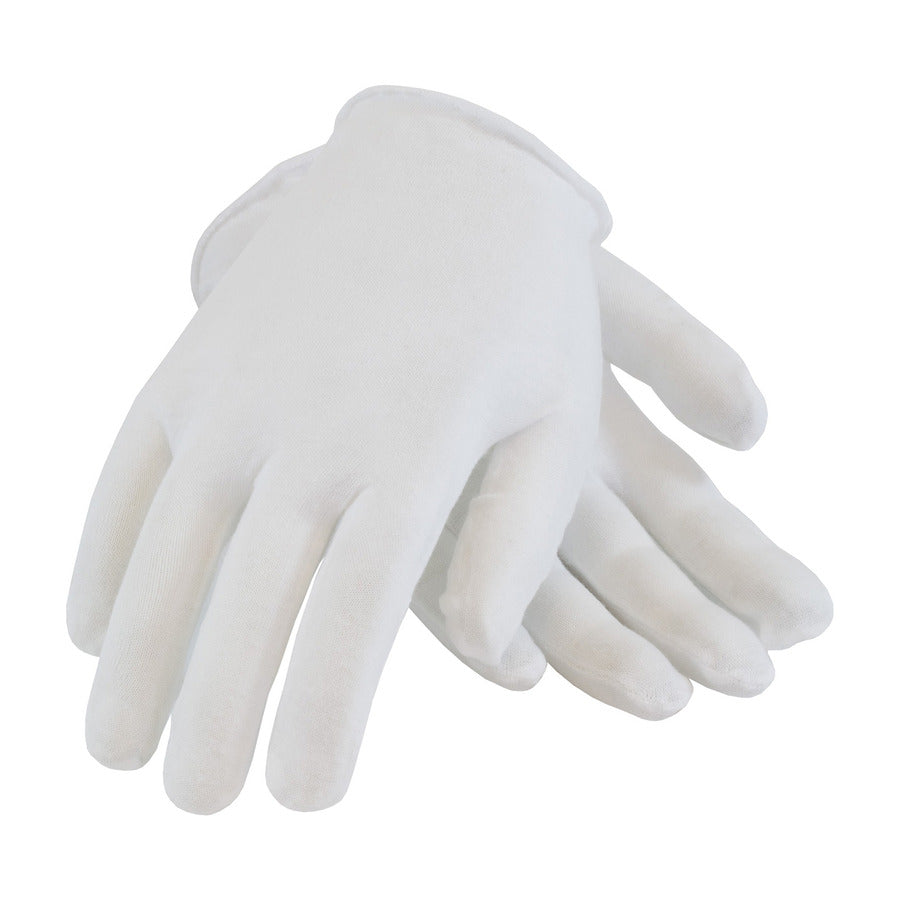 PIP 97-501 CleanTeam Premium Light Weight Cotton Lisle Inspection Glove 12package