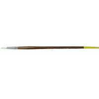 Gordon Brush 0316-02000 White Bristle Round Artist Brush