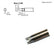 Hakko T15-R23 Slot Soldering Tip, 2.3mm x 1.5mm