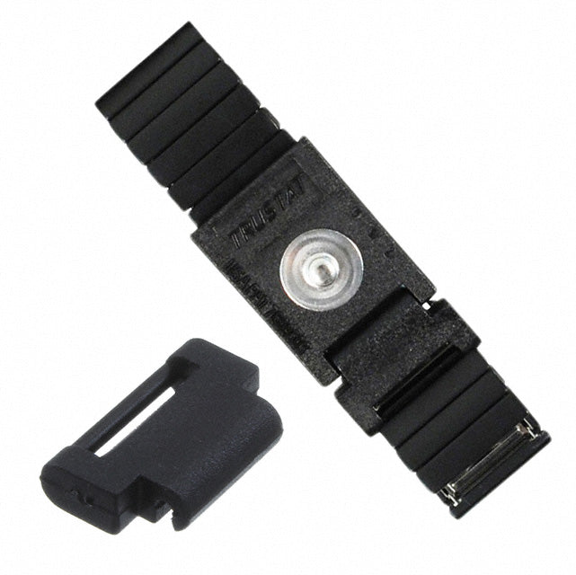 Desco 04550 Trustat Ergoclean Wristband with 4mm Snap Stud