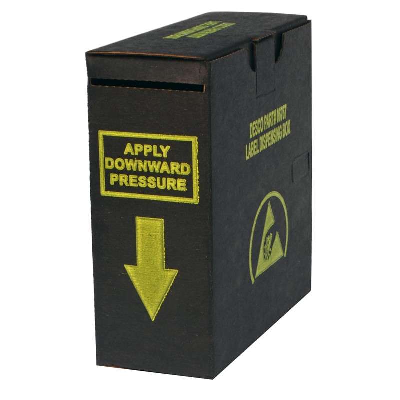 Desco 06767 ESD-Safe Label Dispensing Box