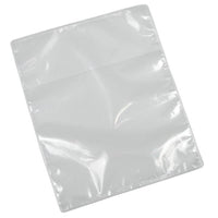 Desco 07452 Clear Sheet Protector with Extra Pocket, 25/pk