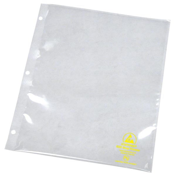 Desco 07473 Clear Sheet Protector, 3 Mil 8.75" x 11.25",100/pk