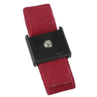 Desco 09035 Elastic Adjustable Maroon Wrist Strap Band Only