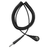Desco 09040 Single Conductor Coil Cord, 10ft, 4mm