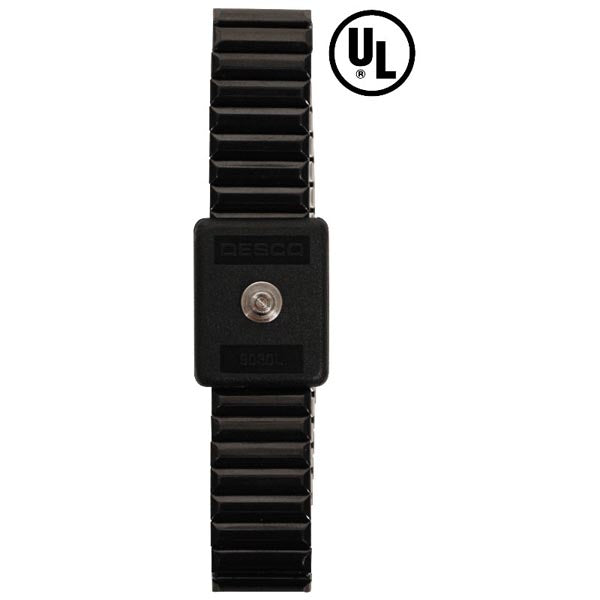 Desco 09043 Single Conductor Metal Wrist Strap