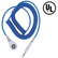Desco 09120 Toned High Visibility Straight Coil Cord