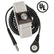 Desco 09184 Single Conductor Adjustable Fabric Wrist Strap, MagSnap, with 6 ft
