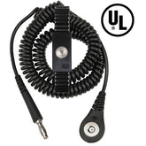 Desco 09187 MagSnap Expandable Adjustable Onyx Metal Wrist Strap