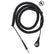Desco 09682 Single Conductor Coil Cord, 4mm Snap