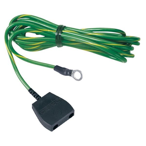 Desco 09820 Common Point Ground Cord Socket, 10 ft