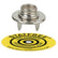 Desco 09861 Push & Clinch Snap Stud with Ground Point Label