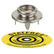 Desco 09863 Pronged 10mm Push and Clinch Socket Snap with Common Ground Point Symbol Label