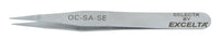Excelta 0C-SA-SE Stainless Steel Anti-magnetic Tweezers, 1-Star, 3-1/2"