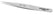 Excelta 0C-SA Neverust Stainless Steel Anti-Magnetic Tweezers with Straight Tip, 3 Star, 3-1/2"