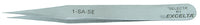 Excelta 1-SA-SE 1 Star Stainless Steel Anti-magnetic Tweezers with Slender Straight Tip, 4-1/2"
