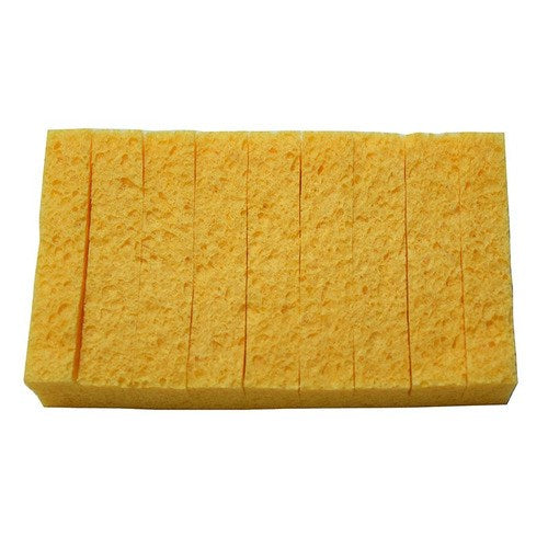 Easy Braid S2745-S-T Soakers Cleaning Sponge Solder Tip with Slits, 10/Pack