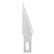 Excel 10021 Stainless Steel Honed Blade, 1000/Pkg