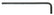 Bondhus 10964 ProGuard 5.0 mm BallDriver End Hex Key L-Wrench