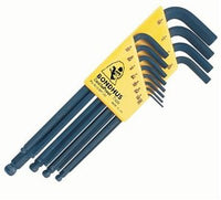 Bondhus 10936 Ball Driver L-Wrench Set, 0.050" - 5/16", 12 Pc