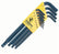 Bondhus 10936 Ball Driver L-Wrench Set, 0.050" - 5/16", 12 Pc
