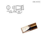 HAKKO T15-D52 Chisel Solder Tip for FM-203/204/205/206 Iron