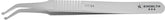Excelta 111-SA Neverust Stainless Steel Anti-Magnetic Tweezers with SMD Paddle Tips