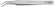 Excelta 111-SA Neverust Stainless Steel Anti-Magnetic Tweezers with SMD Paddle Tips