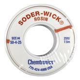Chemtronics 50-4-25 Soder-Wik Desoldering Braid with Standard Spool