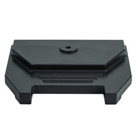 O.C. White 11458 Carbon Black Replacement Weighted Base For All Magnifiers
