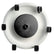 O.C. White 11469 Heavy Duty Roll Around Base Assembly for Magnifiers Shadow White