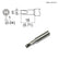HAKKO T19-D5 Conical Chisel Solder Tip for FX601 Iron, 5.0mm