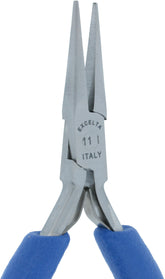 Excelta 11I Chain Nose Pliers Long Narrow With Smooth Jaws, 4 3/4"