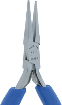 Excelta 11I Chain Nose Pliers Long Narrow With Smooth Jaws, 4 3/4"