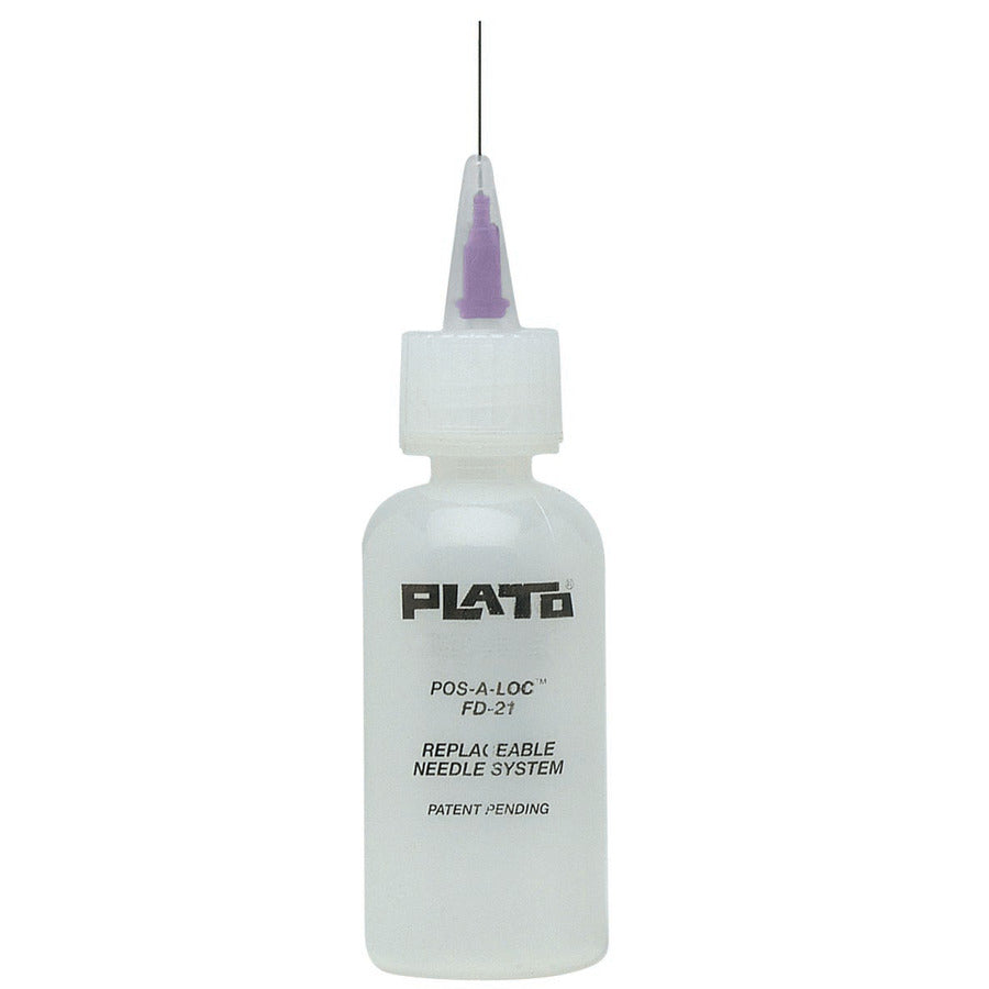 Plato FD-21 Flux Dispenser Bottle with .010" Diameter Needle, 2 oz