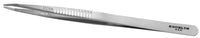 Excelta 122-SA Tweezer - SMD Paddle - Three Star 4.5" Stainless/Anti-Magnetic Flat Tip